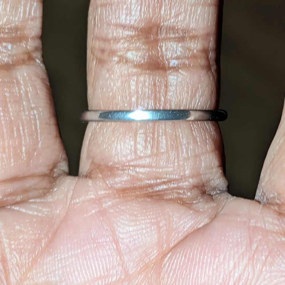 925 sterling moonstone ring sz 6